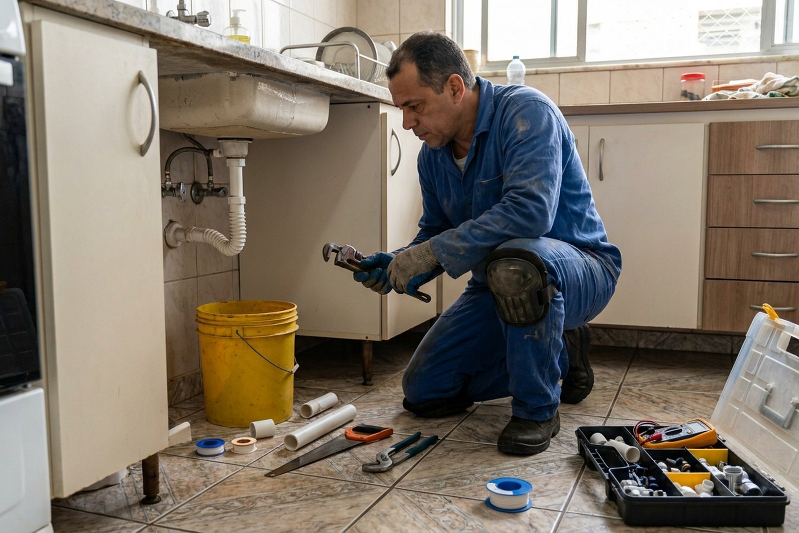 Reparo Hidráulico no Pantanal, Florianópolis‑SC